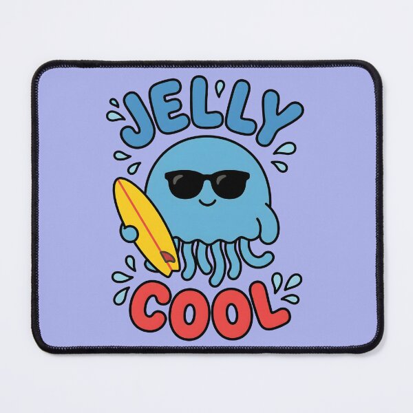 Item preview, Jelly Cool – Cute Surfing Jellyfish Design designed and sold by Sea Gem.