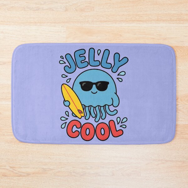 Item preview, Jelly Cool – Cute Surfing Jellyfish Design designed and sold by Sea Gem.
