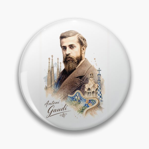 Item preview, Antoni Gaudí designed and sold by Sarcastic designs.