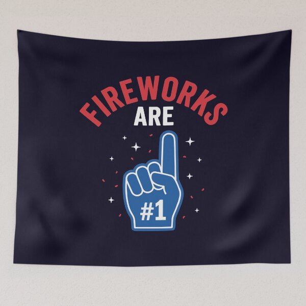 Item preview, Funny Fireworks Are Number 1 Fourth of July T-Shirt designed and sold by pigasousshop.