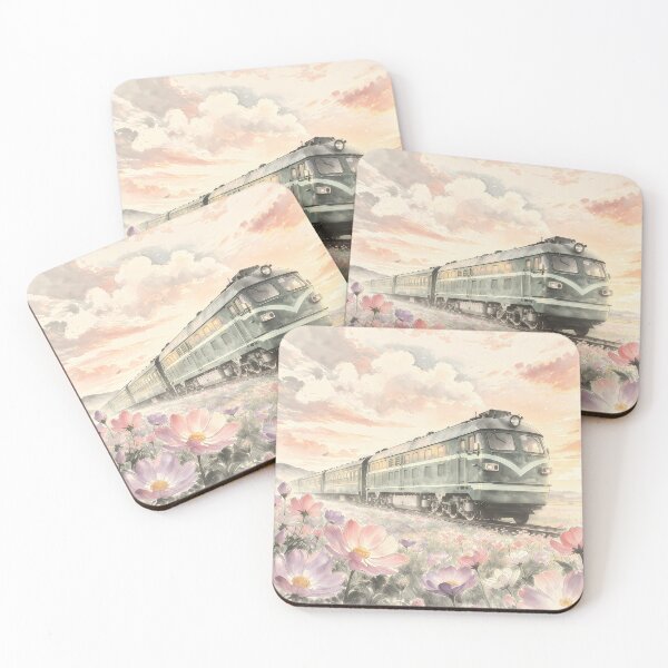 Item preview, Flower Field Train designed and sold by HezeOtakuArt.