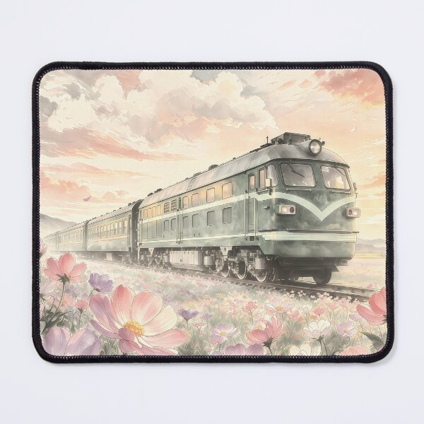 Item preview, Flower Field Train designed and sold by HezeOtakuArt.