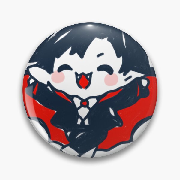 Item preview, Cute Kawaii Vampire Boy Chibi Halloween Gothic Anime Style designed and sold by Dospart.