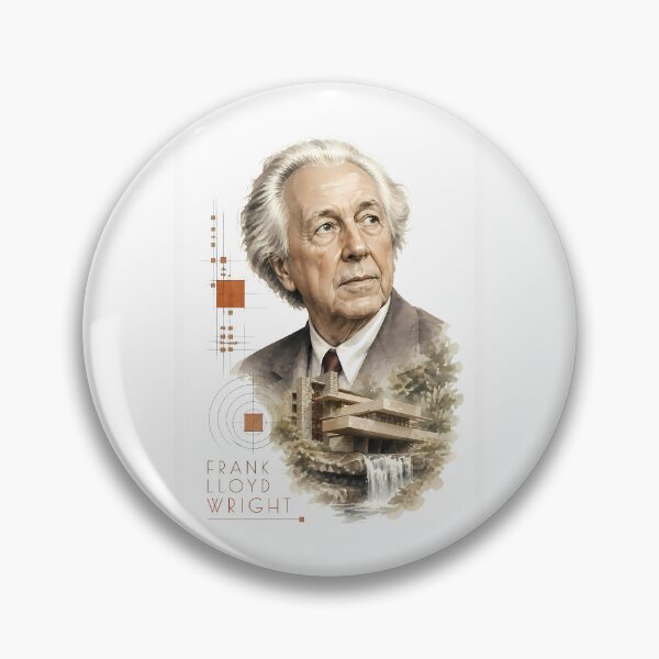 Item preview, Frank Lloyd Wright designed and sold by Sarcastic designs.