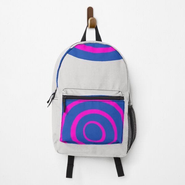 Item preview, Blue pink psychedelic circle pattern designed and sold by robertart77.