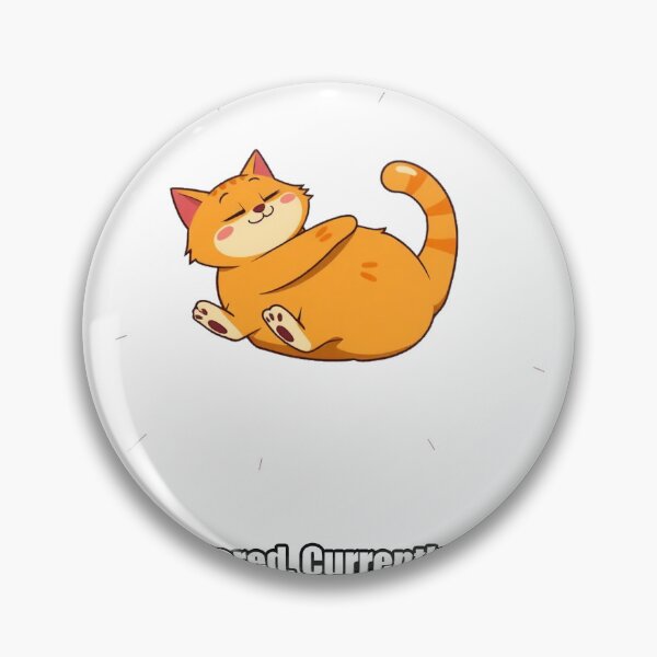 Item preview, Orange Cat - Solar Powered Currently Charging - Funny Sunbathing Cat Gift designed and sold by pawdrops.