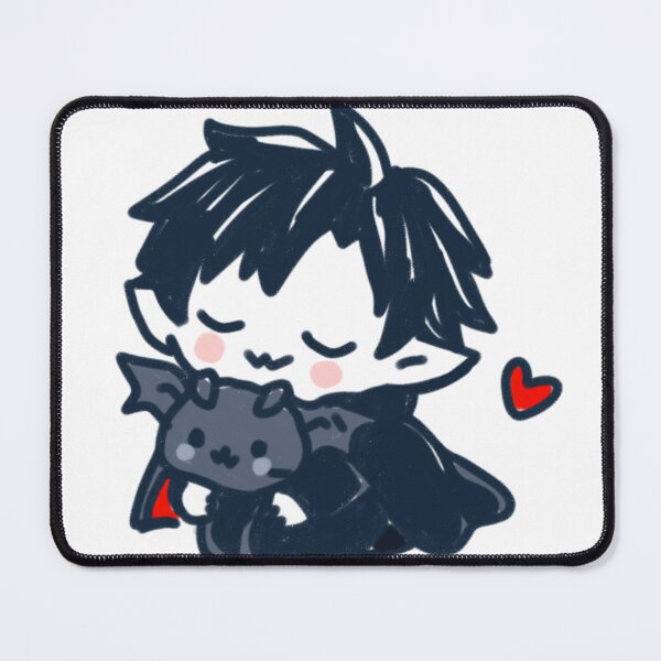 Item preview, Cute Kawaii Vampire Boy Chibi Halloween Gothic Anime Style designed and sold by Dospart.