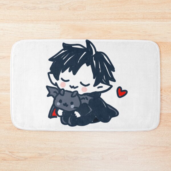 Item preview, Cute Kawaii Vampire Boy Chibi Halloween Gothic Anime Style designed and sold by Dospart.