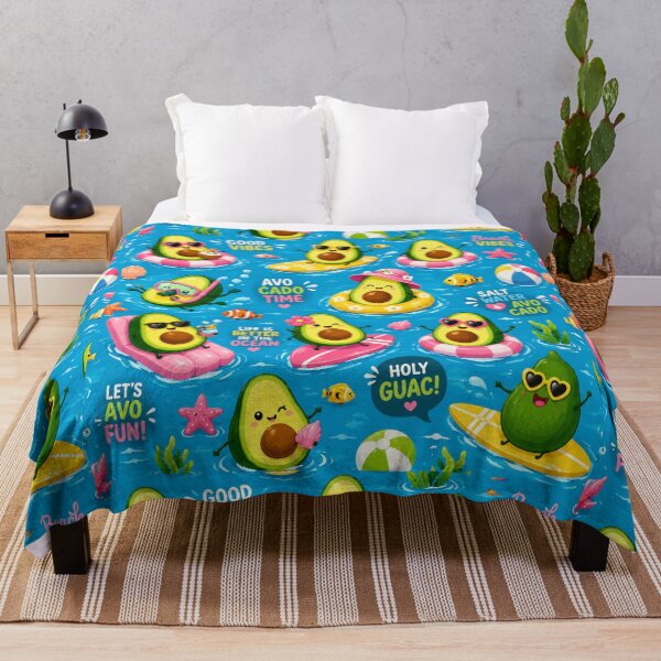 Item preview, Summer Cute Avocado love Pattern Seamless Pattern Fruit Print designed and sold by Aramdesing.