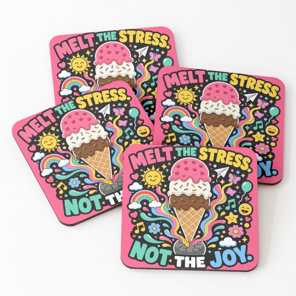 Item preview, Melt The Stress Not The Joy designed and sold by fadilow.
