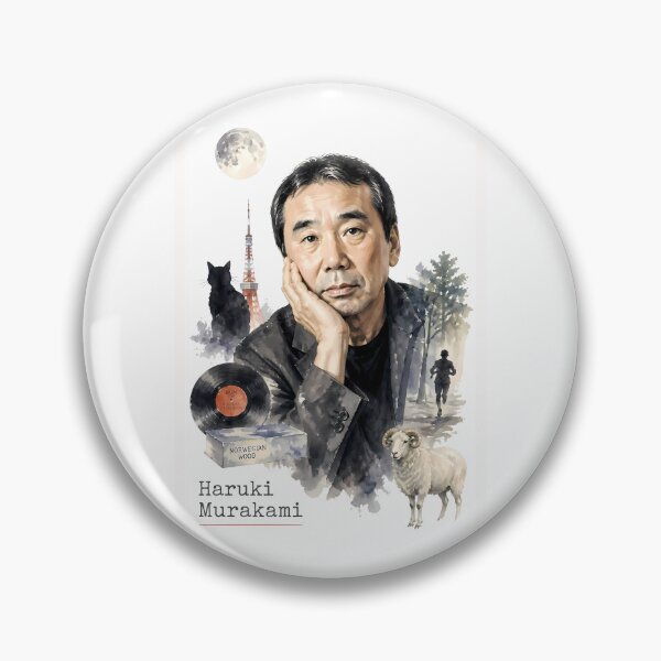 Item preview, Haruki Murakami designed and sold by Sarcastic designs.