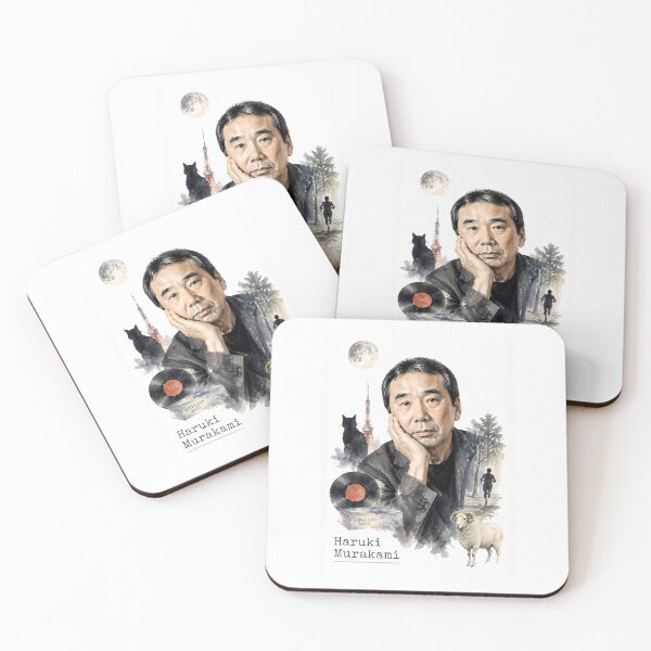 Item preview, Haruki Murakami designed and sold by Sarcastic designs.