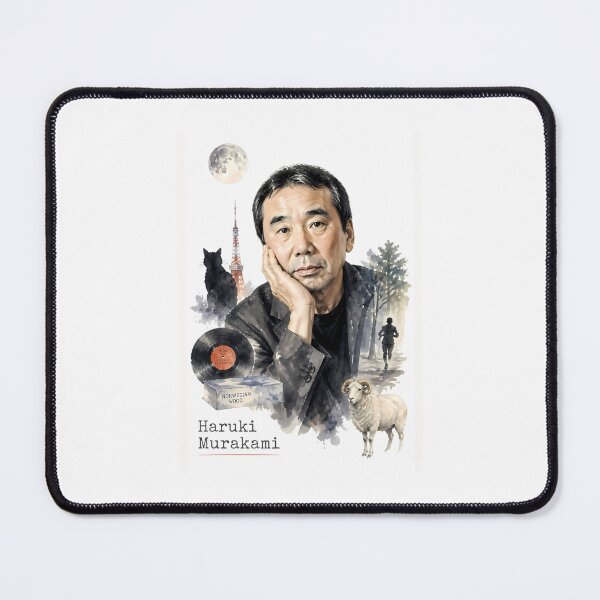 Item preview, Haruki Murakami designed and sold by Sarcastic designs.