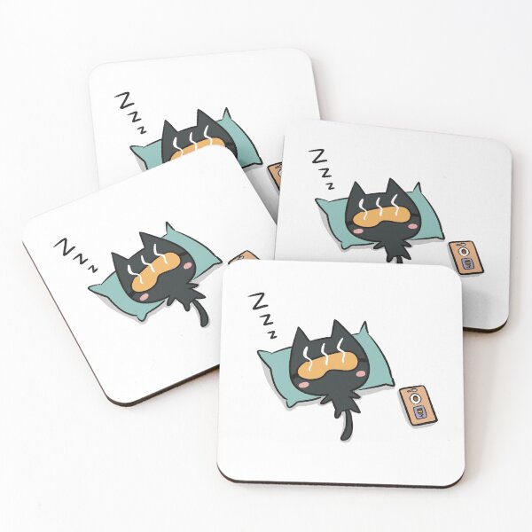 Item preview, Sleepy Black Cat Taking a Nap designed and sold by AllenReynolds.