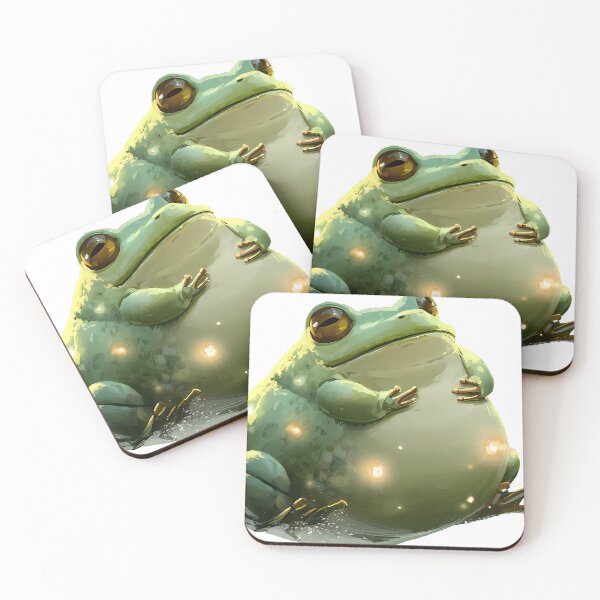 Item preview, Frog with Fireflies designed and sold by pumsquare.