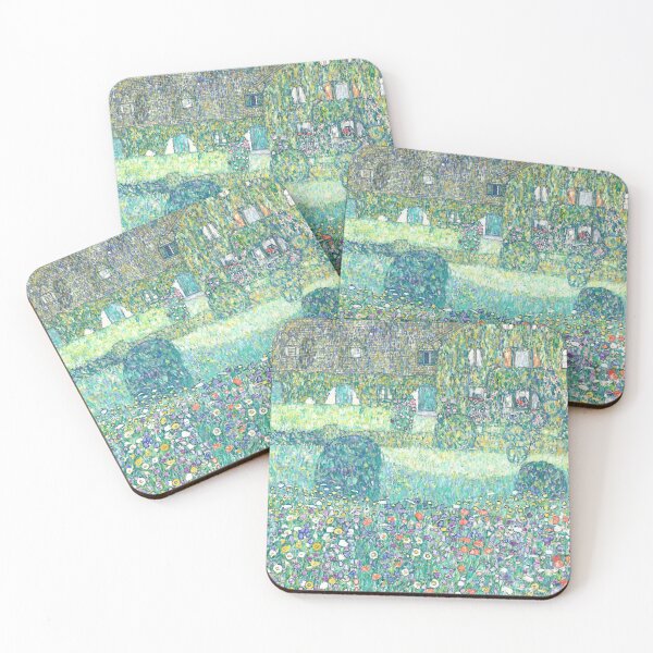Item preview, Lakeside Country House Flower Garden designed and sold by artofuniverse.
