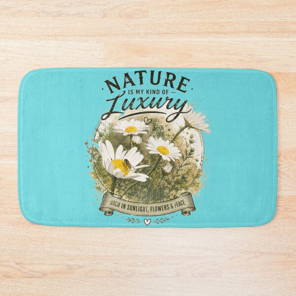 Item preview, Nature is My Kind of Luxury, Rich in Sunlight, Flowers & Peace designed and sold by Evelashop.