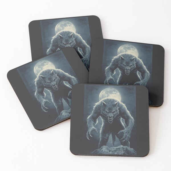 Item preview, Moonlit Werewolf designed and sold by ArtCraftLab.