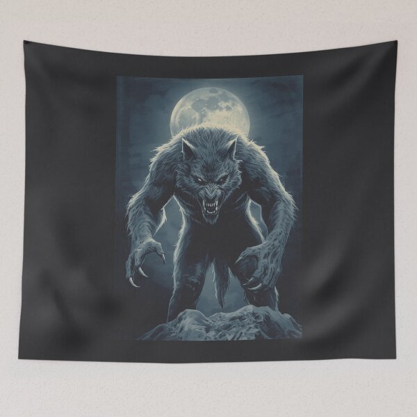 Item preview, Moonlit Werewolf designed and sold by ArtCraftLab.