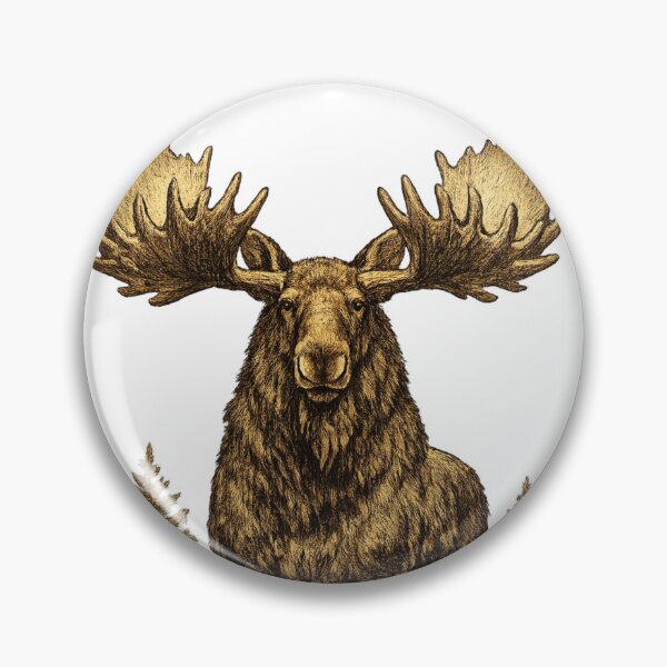 Item preview, Bull Moose Wilderness designed and sold by KrungiT Design .