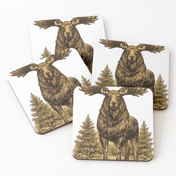 Item preview, Bull Moose Wilderness designed and sold by KrungiT Design .