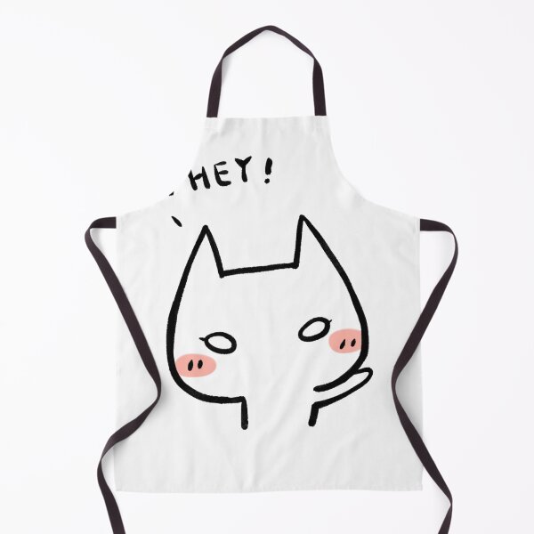 Item preview, Hi Hey Cute Cat Doodle designed and sold by AllenReynolds.
