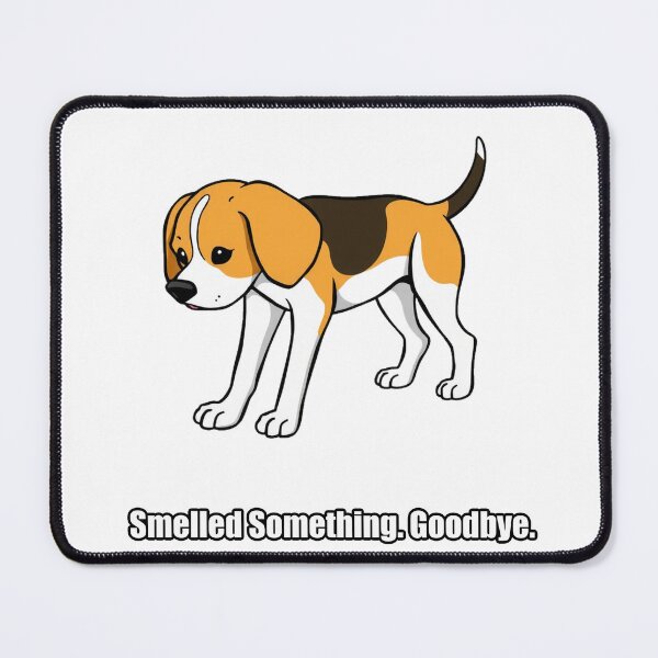 Item preview, Beagle - Smelled Something Goodbye - Funny Beagle Gift designed and sold by pawdrops.