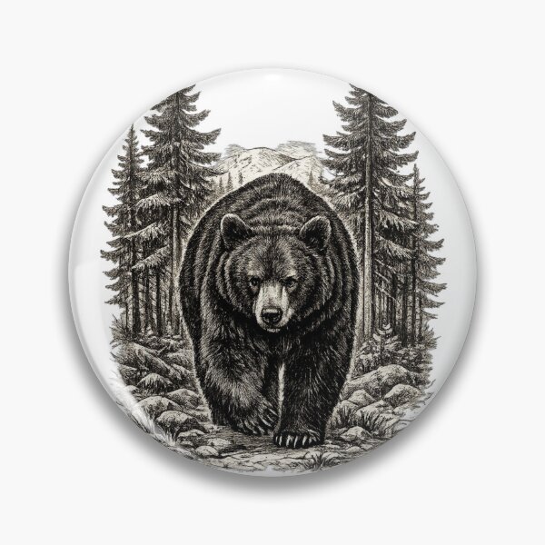 Item preview, Grizzly Bear River Watch designed and sold by KrungiT Design .