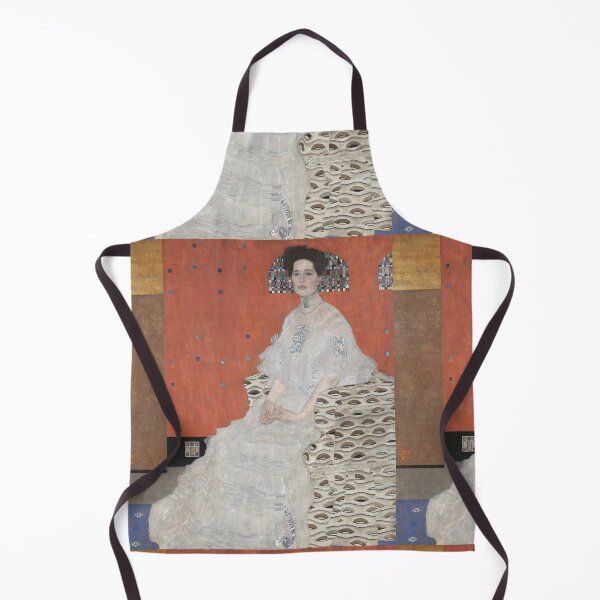 Item preview, Elegant Lady in White Seated Portrait designed and sold by artofuniverse.