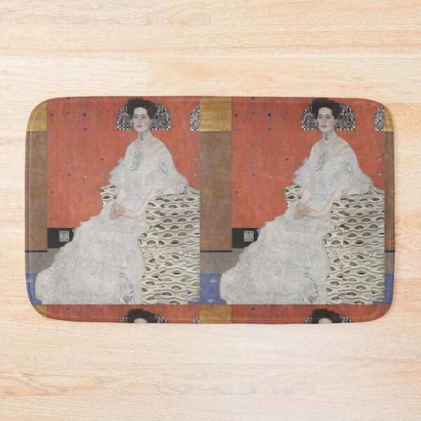 Item preview, Elegant Lady in White Seated Portrait designed and sold by artofuniverse.