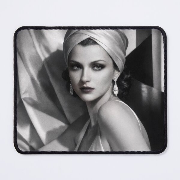 Item preview, Wall Art - Postcard - Poster: Vintage Glamour in Satin Elegance designed and sold by ForeverPrintsOK.