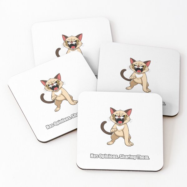Item preview, Siamese Cat - Has Opinions Sharing Them - Funny Cat Gift designed and sold by pawdrops.
