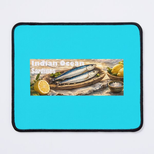 Item preview, Classic Sardines Over Indian Ocean – Tropical Vintage Design designed and sold by annenambiro.