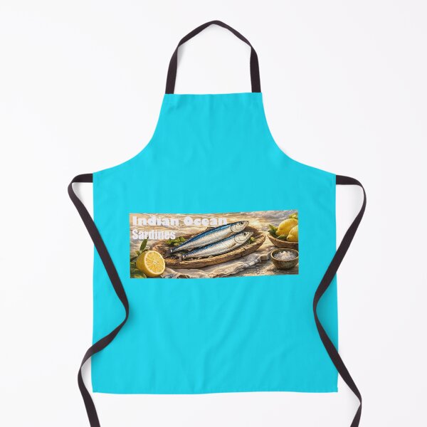 Item preview, Classic Sardines Over Indian Ocean – Tropical Vintage Design designed and sold by annenambiro.