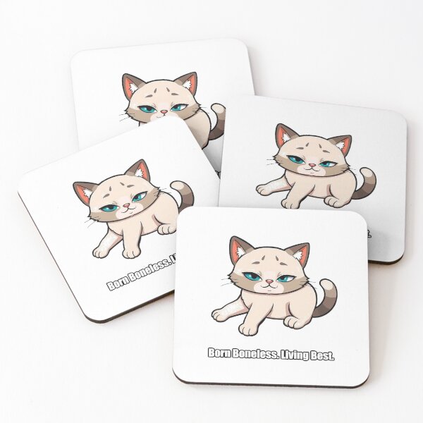 Item preview, Ragdoll Cat - Born Boneless Living Best - Funny Ragdoll Gift designed and sold by pawdrops.