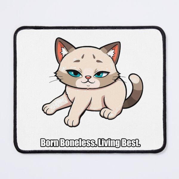 Item preview, Ragdoll Cat - Born Boneless Living Best - Funny Ragdoll Gift designed and sold by pawdrops.