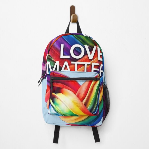 Item preview, Love Matters - Vibrant Rainbow Heart Graphic designed and sold by ToxicInkArt.