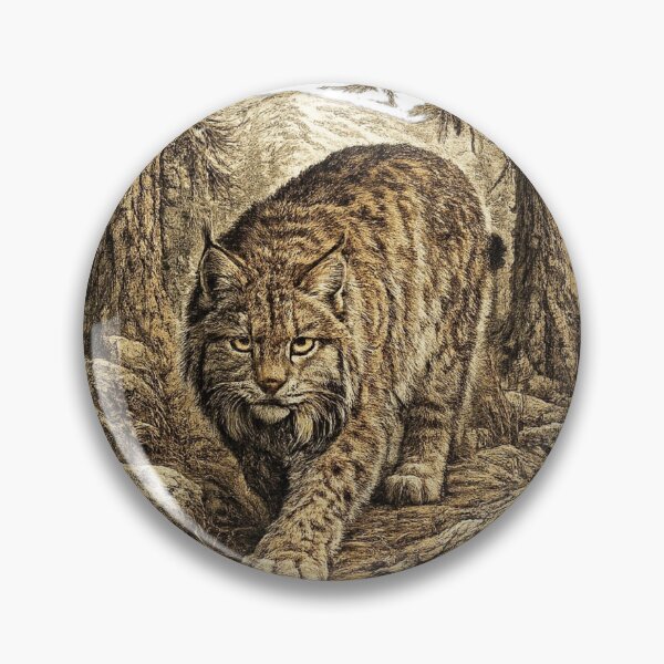 Item preview, Canada Lynx Silent Hunter designed and sold by KrungiT Design .