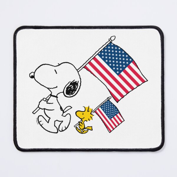 Item preview, Sports - Snoopii and Woodstoock Holding USA Flags designed and sold by CoquetteGoose.