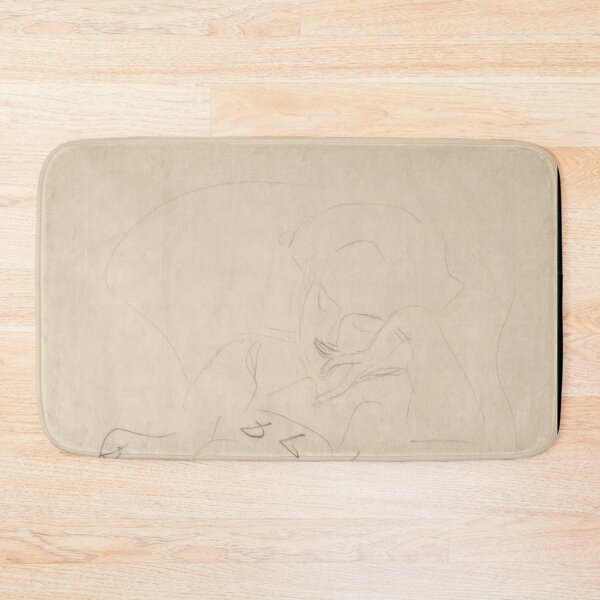 Item preview, Reclining Woman Minimalist Line Drawing designed and sold by artofuniverse.