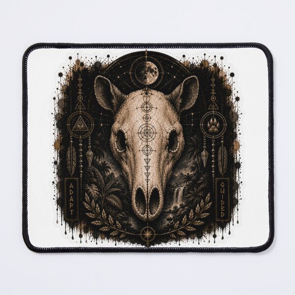 Item preview, Tapir Skull Celestial Night designed and sold by PatternFly.