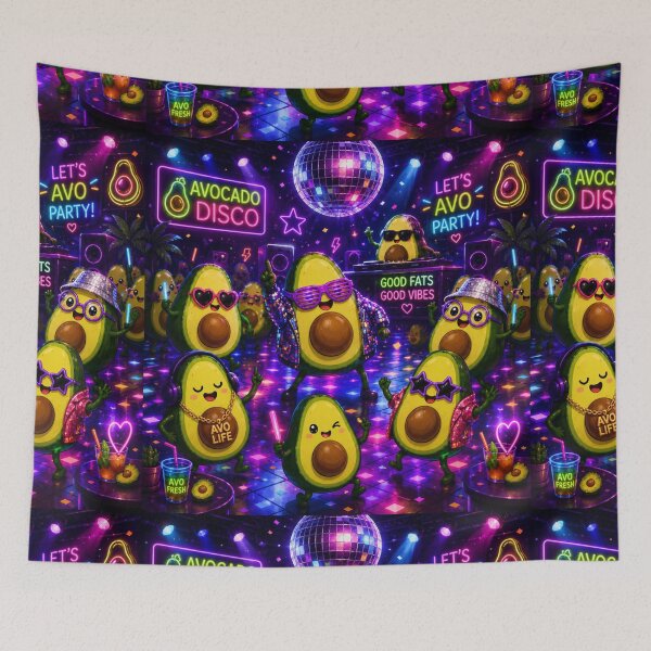 Item preview, Cute Avocado love Pattern  Seamless Pattern Fruit Print designed and sold by Aramdesing.