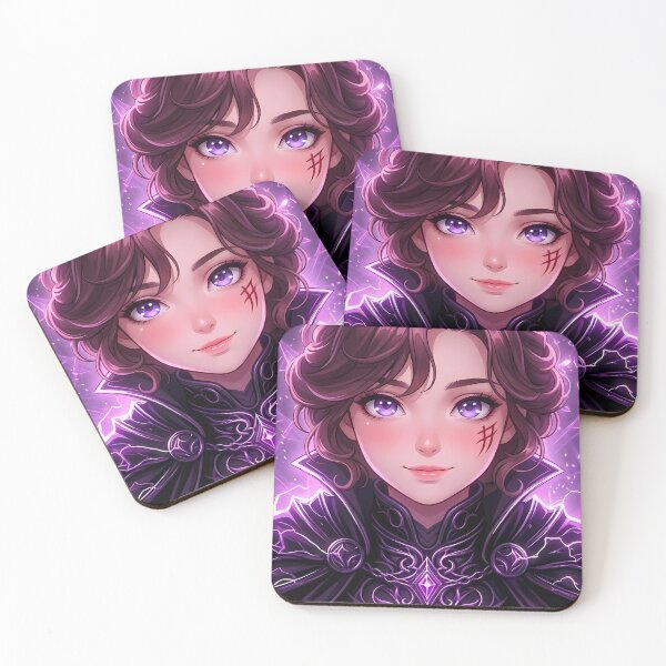 Item preview, Hollow Purple Anime Queen – Cute Aesthetic Goddess designed and sold by Swizzy2vore.