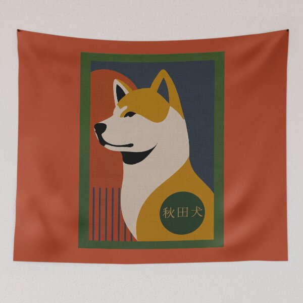 Item preview,  Japanese Dogs: Akita Inu  designed and sold by ellealsopaints.