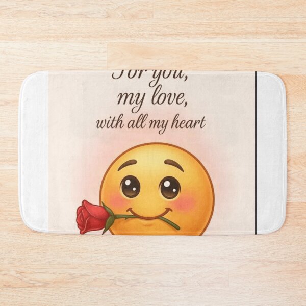 Item preview, For You My Love Emoji Rose designed and sold by NNCollection.
