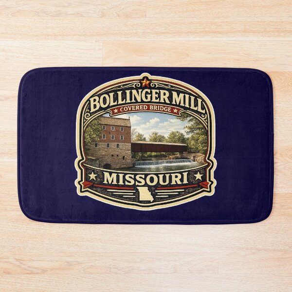 Item preview, Bollinger Mill and Covered Bridge Rustic designed and sold by gotucoveredart.