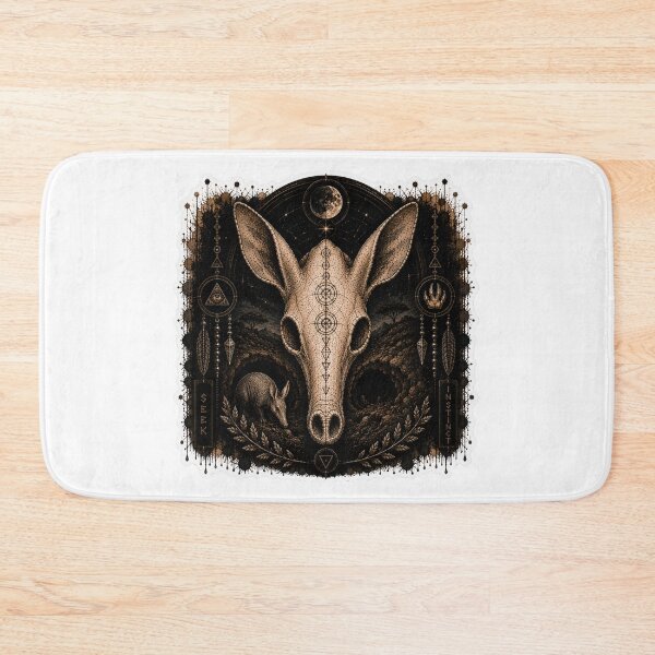 Item preview, Aardvark Skull Celestial Night designed and sold by PatternFly.