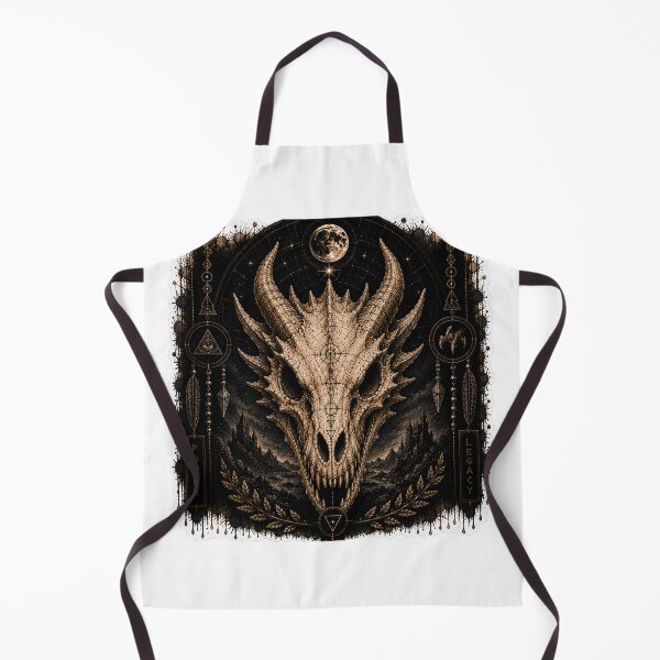 Item preview, Dragon Skull Celestial Night designed and sold by PatternFly.