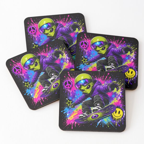 Item preview, ALIEN DYNAMIX - SNOWBOARDER  designed and sold by stuph4kewlkidz.
