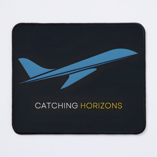 Item preview, Catching Horizons Minimalist Airplane Art-Blue  designed and sold by WingLink.